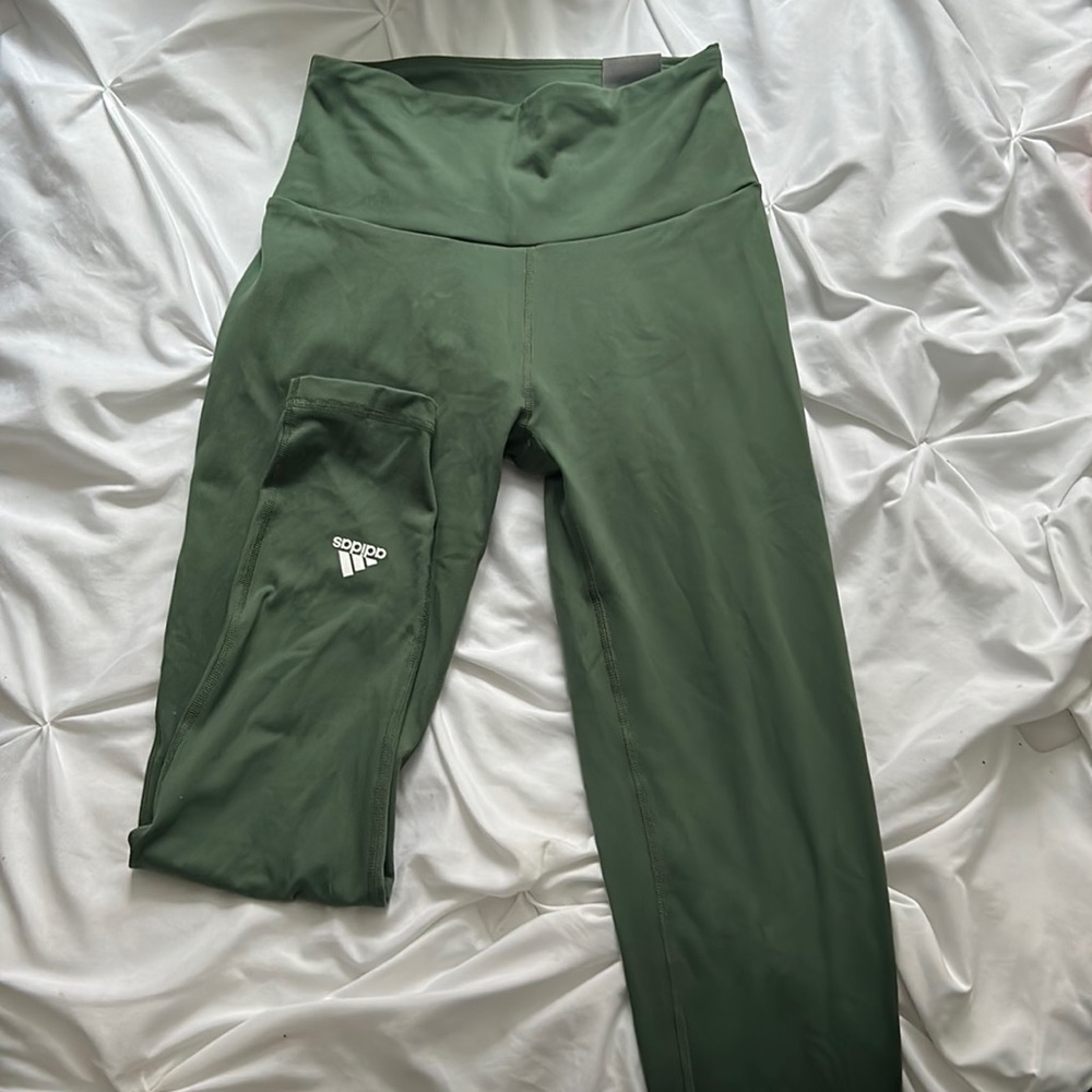 New Green Adidas workout leggings